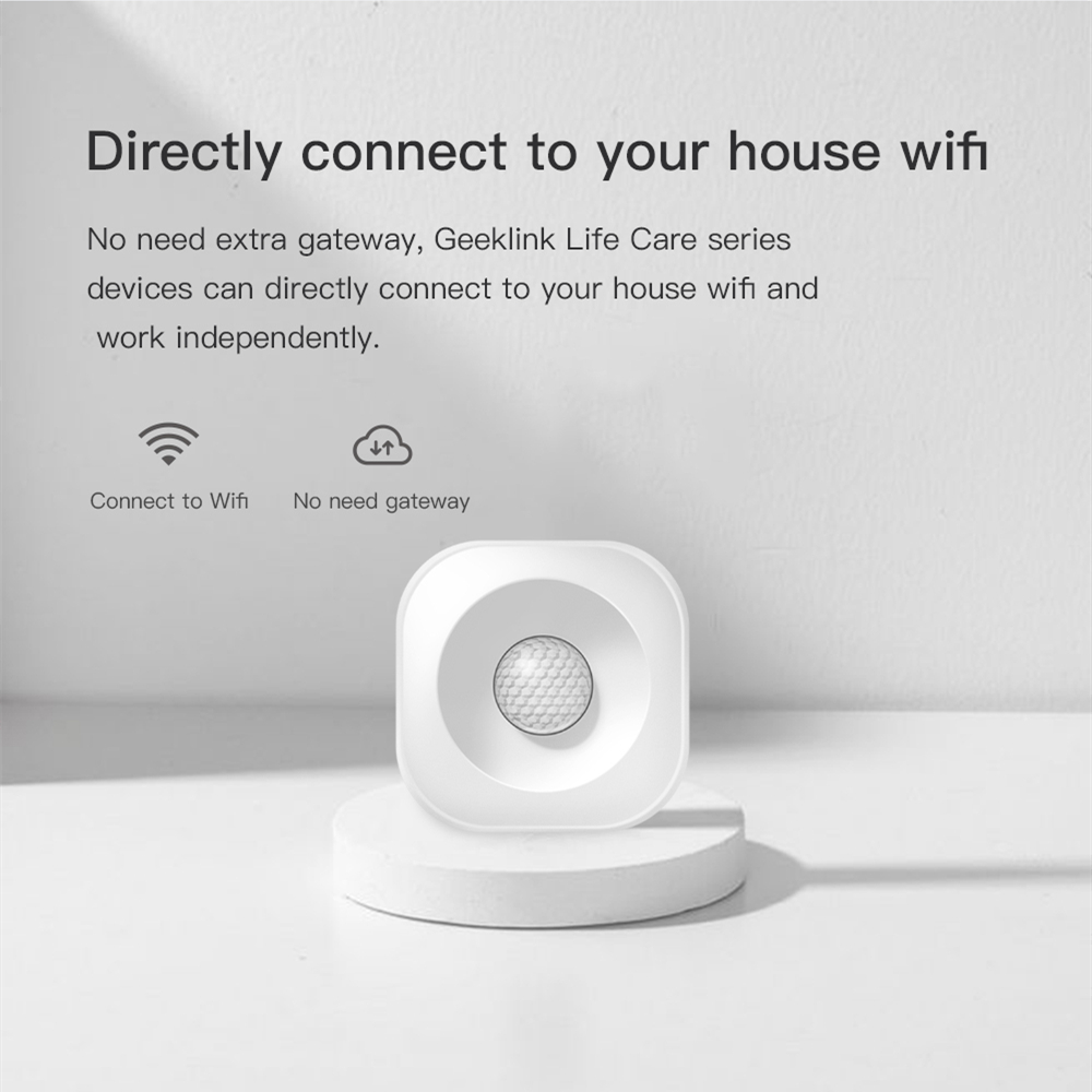 Geeklink WiFi PIR Motion Sensor